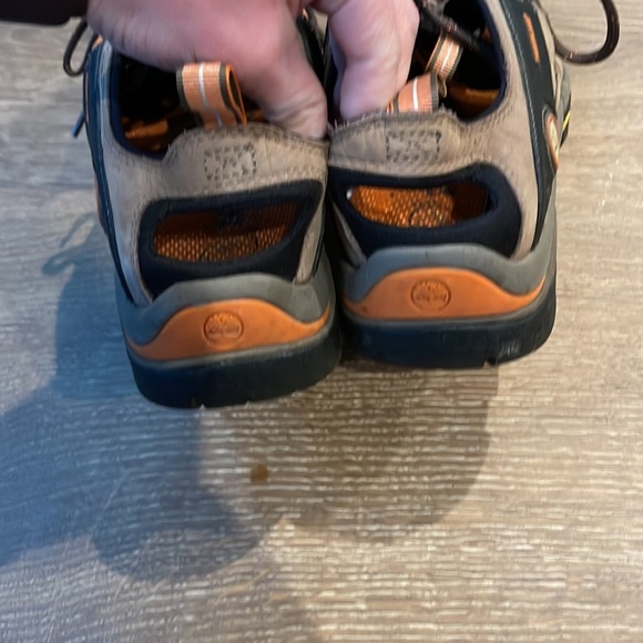 Timberland outdoor performance leather vibram laced hiking shoes main image 4